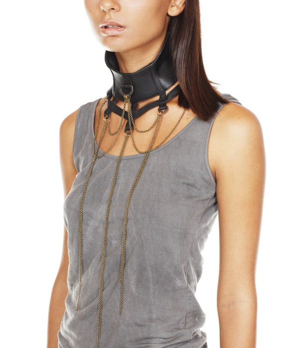 Swan Collar with Chain