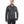 Load image into Gallery viewer, This image features a stylish &quot;Hornet Jacket&quot; modeled by a male. The jacket is crafted from black leather and features a slim fitting design, highlighting a modern and sleek look.
