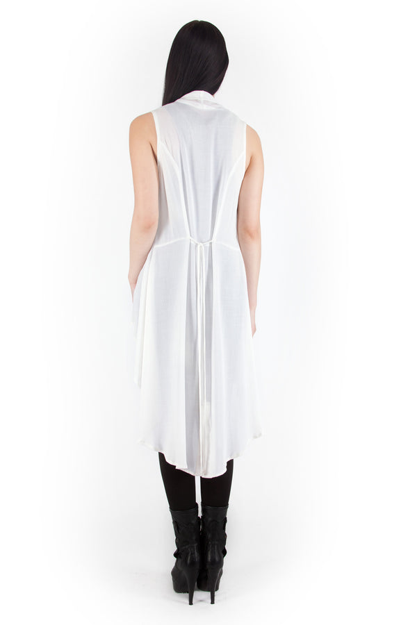 feather vest black - size XS last one!