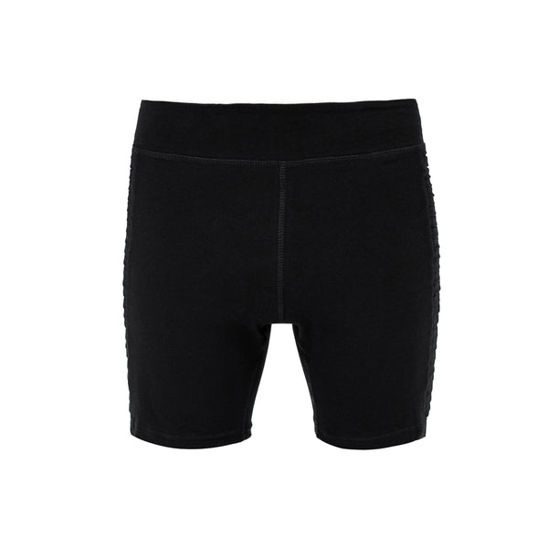 Ribbed Yoga shorts - Organic cotton