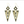 Load image into Gallery viewer, chevron earrings
