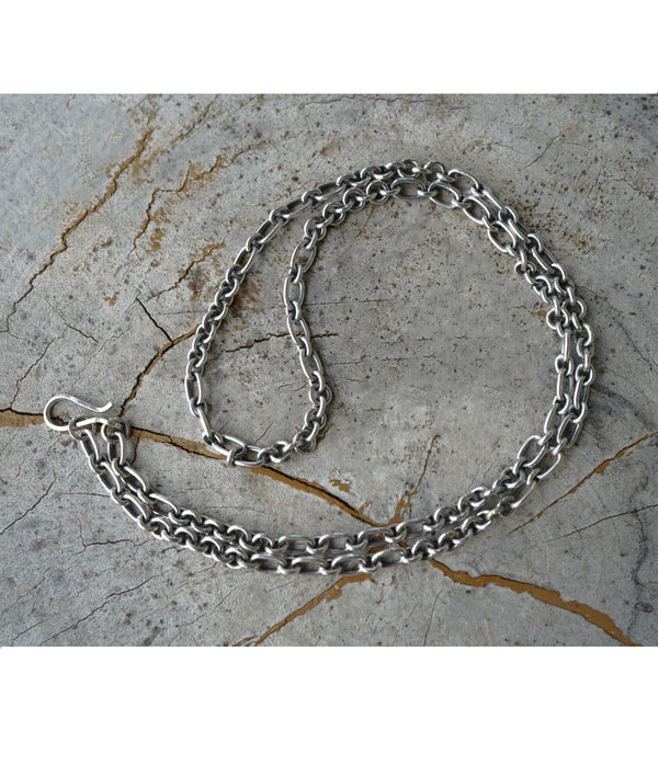 Birdlink chain - sterling silver